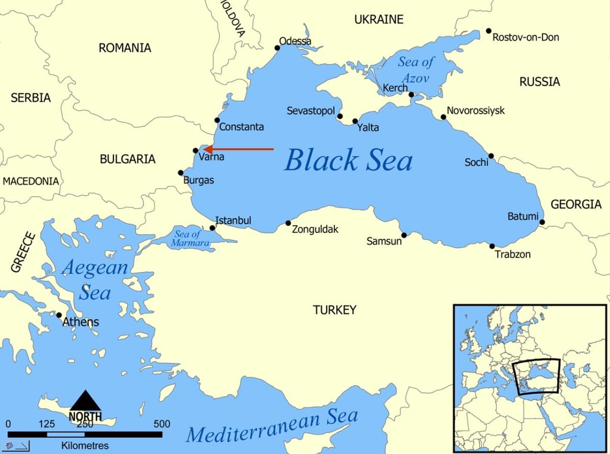 Bulgaria vị trí trong bản đồ thế giới