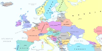 Bản đồ châu âu đang ở Bulgaria