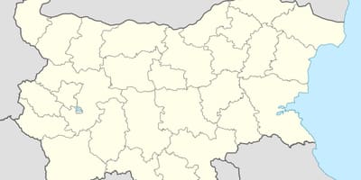 Bản đồ của Bulgaria bản đồ véc tơ