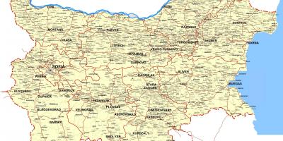 Bulgaria nước bản đồ